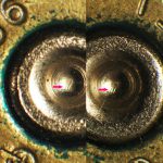 Accostamento positivo di microstrie bossoli calibro 9 parabellum